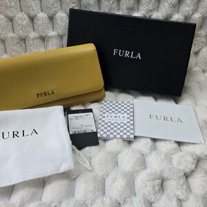 Furla Yellow Leather Women's Wallet